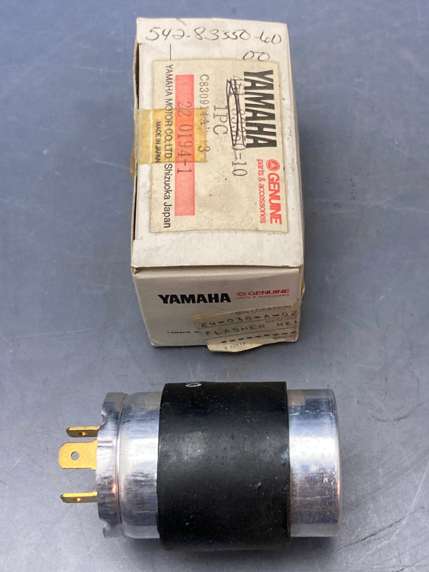 New Genuine Yamaha 542-83350-60-00 Flasher Relay Assembly