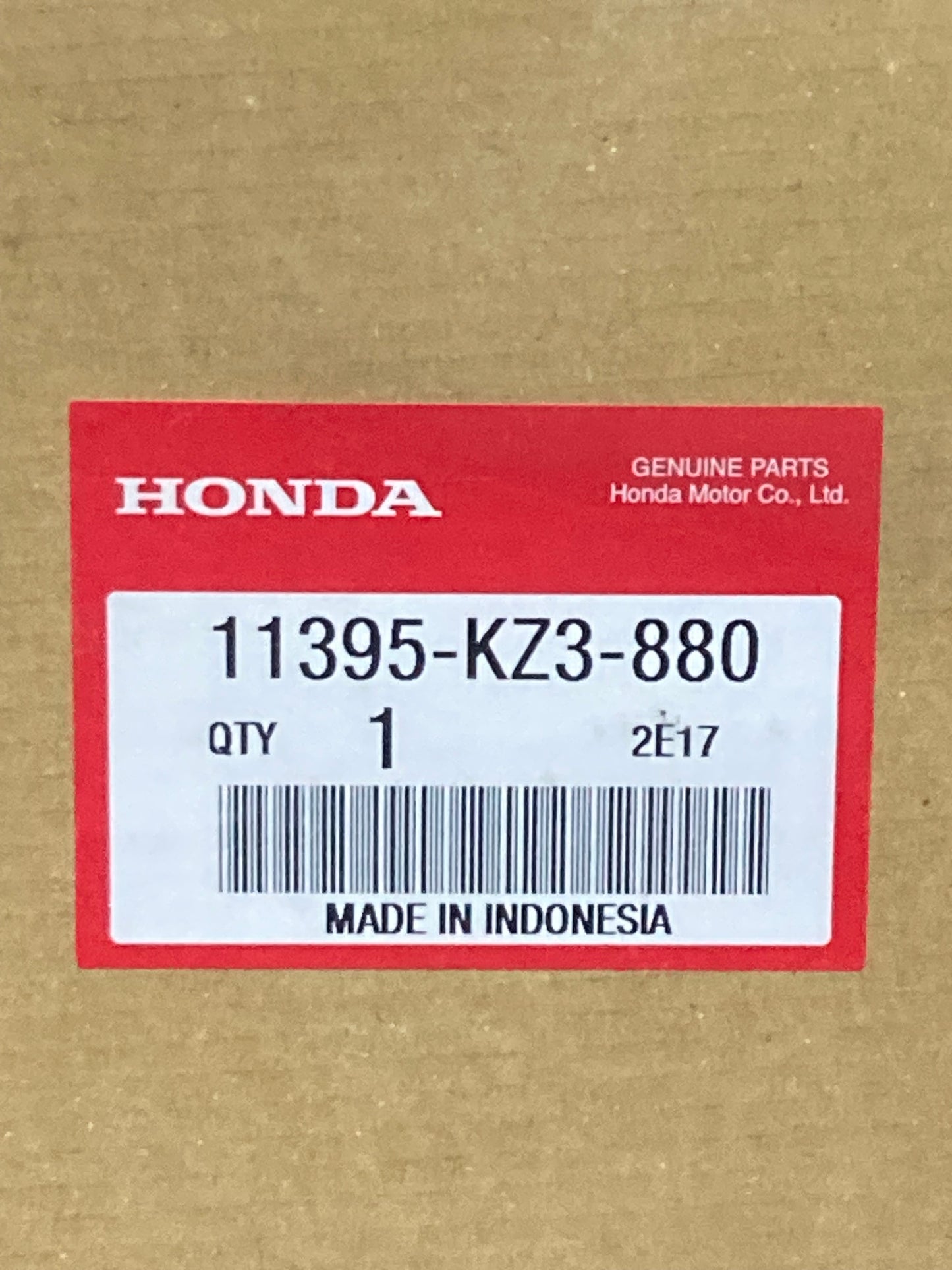 New Genuine Honda 11395-KZ3-880 Clutch Cover Gasket