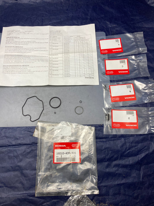 New Genuine Honda 16010-439-305 Gasket Set