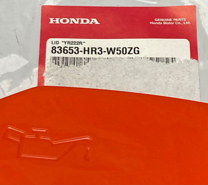 New Genuine Honda 83653-HR3-W50ZG Lid Oil Check