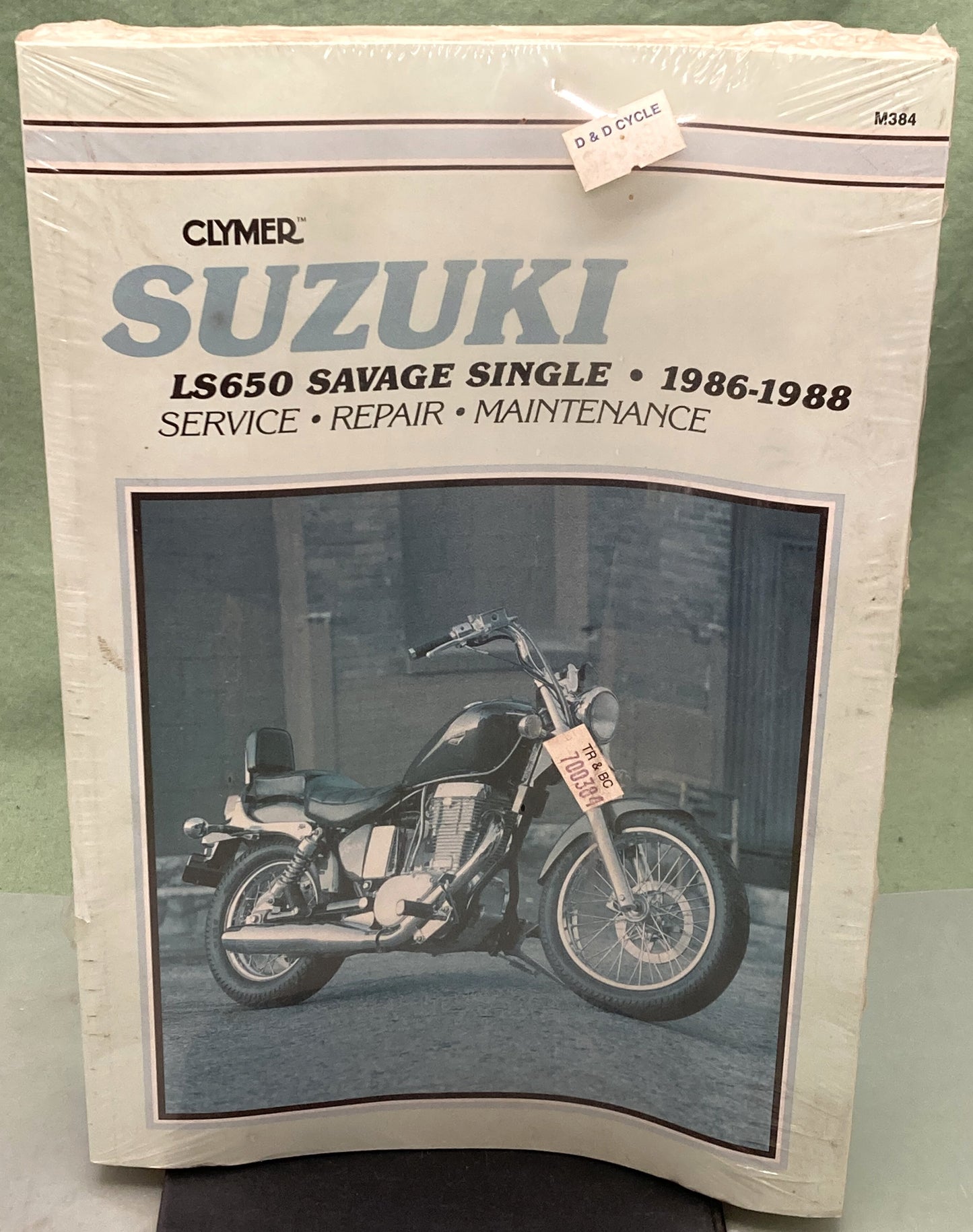 New Clymer M384 Suzuki LS650 Savage Single Service Manual '86-'88