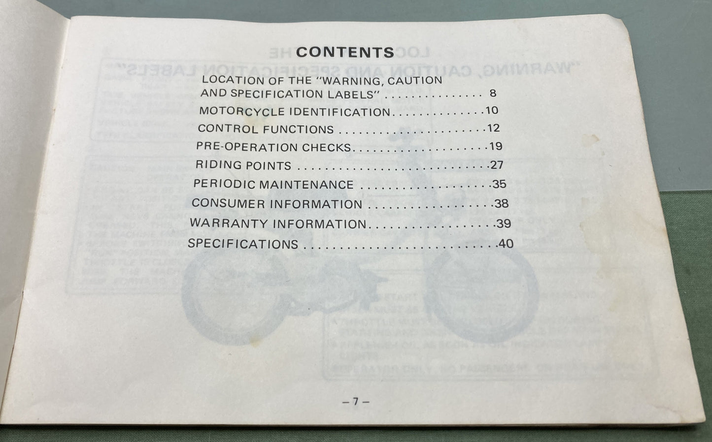 Genuine Yamaha LIT-11626-02-97 QT50J Owner's Manual 1981