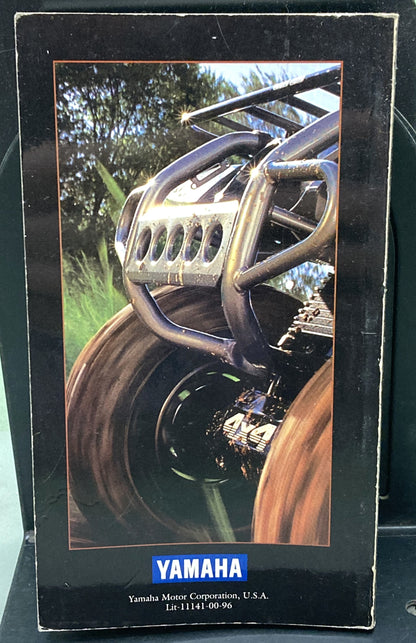 Genuine Yamaha LIT-11141-00-96 Motorcycle, ATV, and Scooter Sales Guide 1996