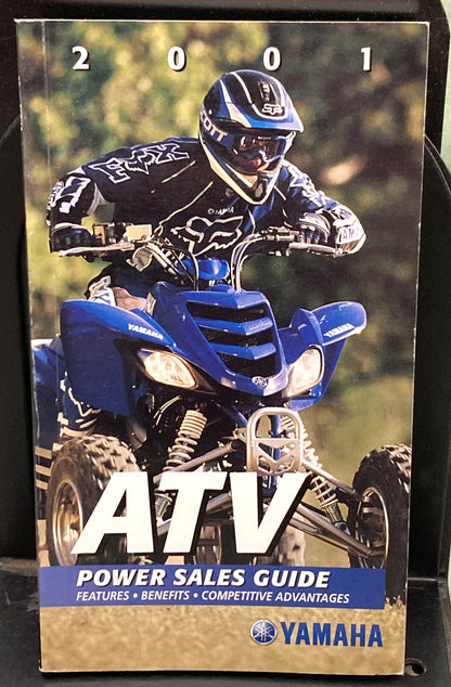 Genuine Yamaha ATV Power Sales Guide 2001