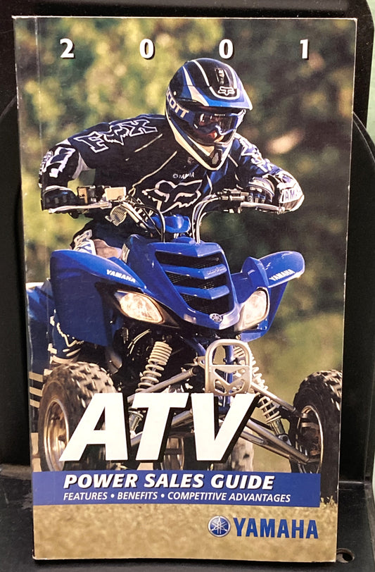 Genuine Yamaha ATV Power Sales Guide 2001