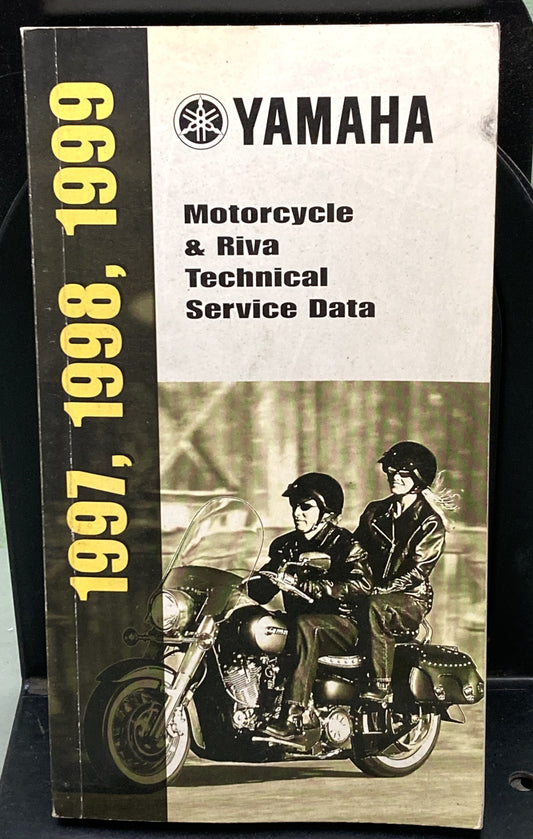 Gen. Yamaha LIT-11571-SD-99 Motorcycle and Riva Technical Service Data '97-'99