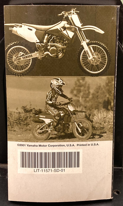 Gen. Yamaha LIT-11571-SD-01 Motorcycle and Riva Technical Service Data '99-'01