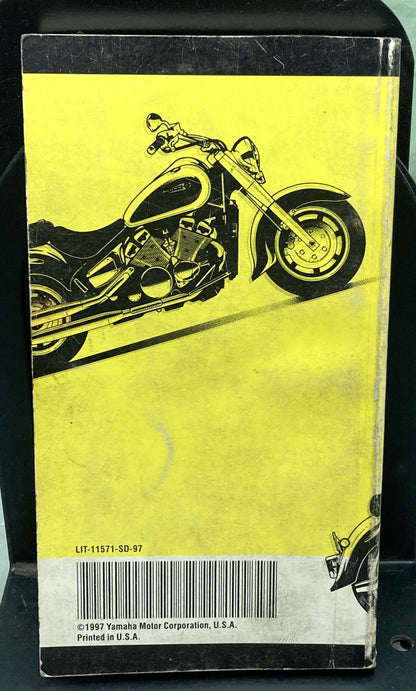 Gen. Yamaha LIT-11571-SD-97 Motorcycle and Riva Technical Service Data '95-'97