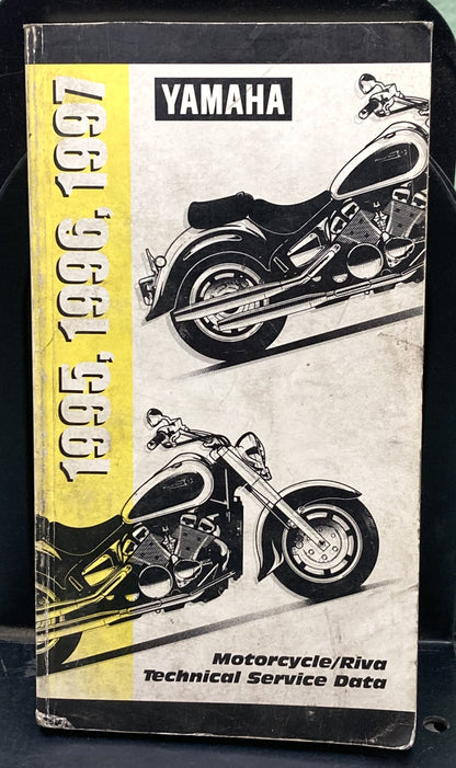 Gen. Yamaha LIT-11571-SD-97 Motorcycle and Riva Technical Service Data '95-'97
