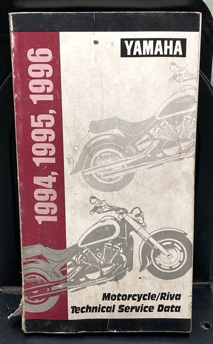 Gen. Yamaha LIT-11571-SD-96 Motorcycle and Riva Technical Service Data '94-'96
