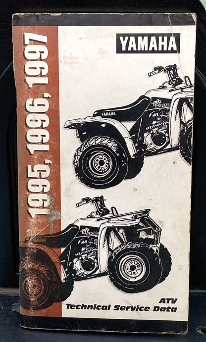 Gen. Yamaha LIT-17571-SD-97 ATV Technical Service Data '95-'97