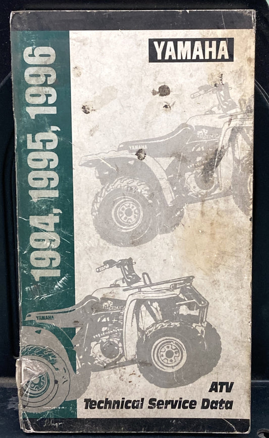 Gen. Yamaha LIT-17571-SD-96 ATV Technical Service Data '94-'96