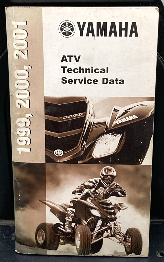 Gen. Yamaha LIT-17571-SD-01 ATV Technical Service Data '99-'01