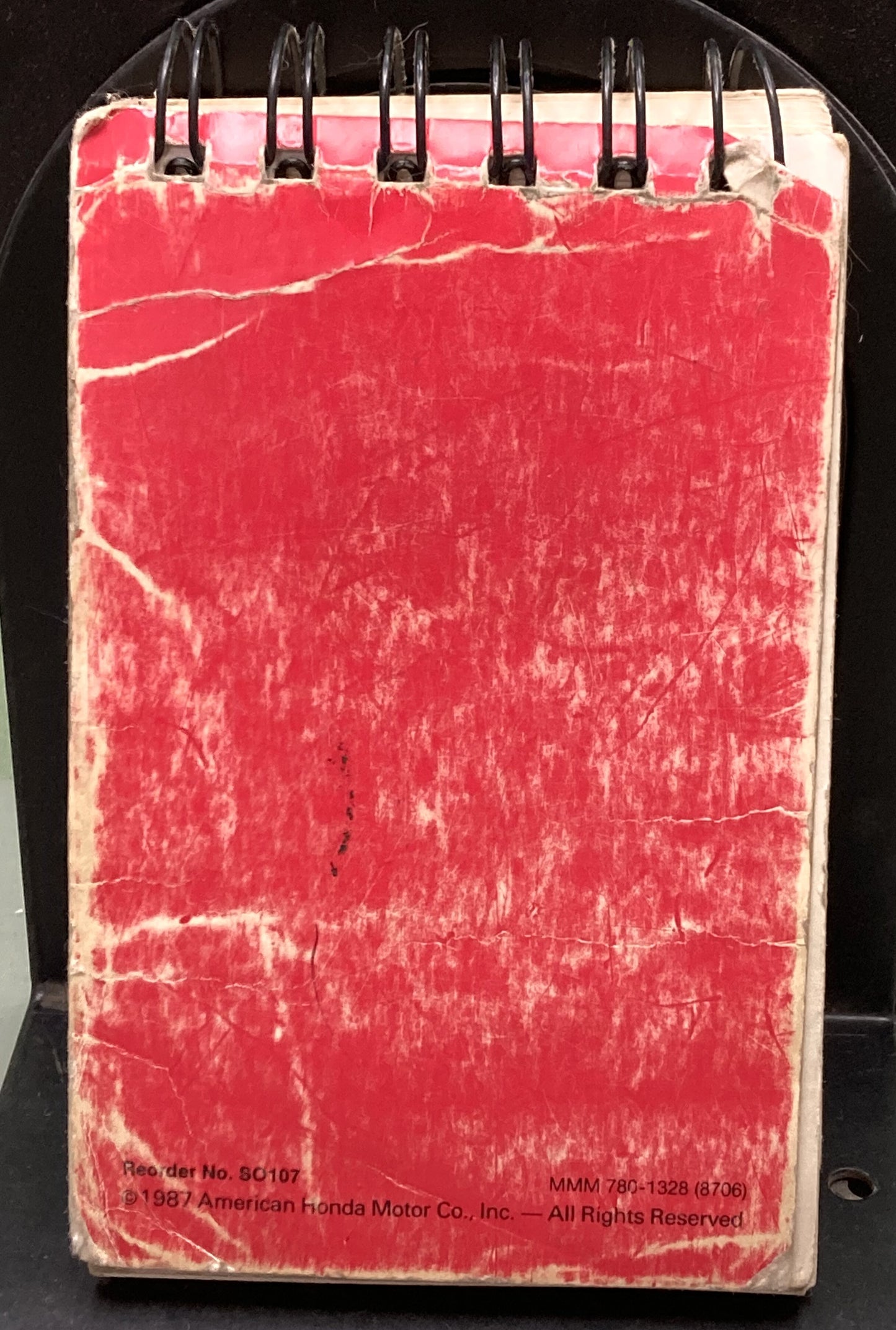 Genuine Honda SO107 Motorcycle ATV and Motor Scooter Spec Manual 1983-1987