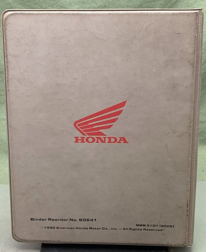 Genuine Honda S0641 Motorcycle ATV and Scooter Spec Manual 1988-1992