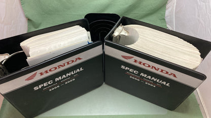 Gen Honda S0537 S0578 Motorcycle ATV and Scooter Spec Manual Set '05-'09 '00-'04