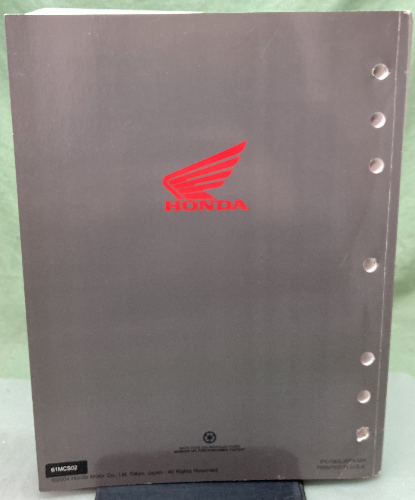 Genuine Honda 61MCS02 ST1300/A Service Manual 2003-2005