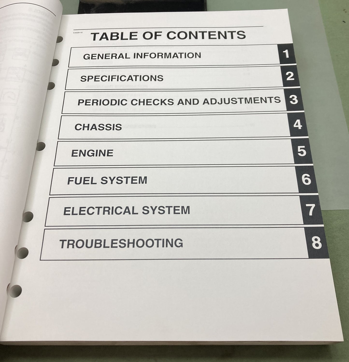 Genuine Yamaha LIT-11616-20-40 XV19SW(C), XV19W(C), XV19MW(C) Service Manual '06