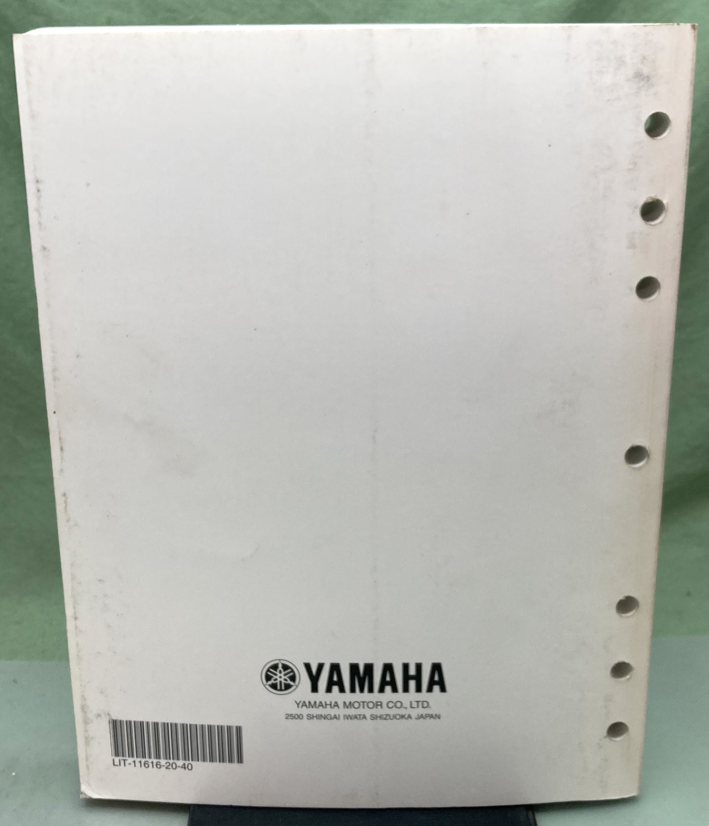 Genuine Yamaha LIT-11616-20-40 XV19SW(C), XV19W(C), XV19MW(C) Service Manual '06