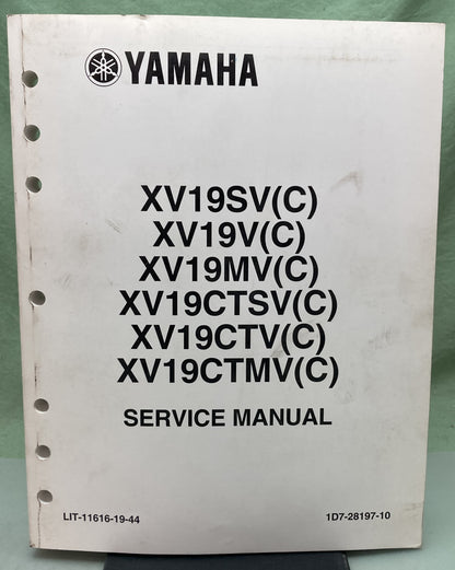 Genuine Yamaha LIT-11616-19-44 XV19SV(C), XV19V(C), XV19MV(C) Service Manual '05