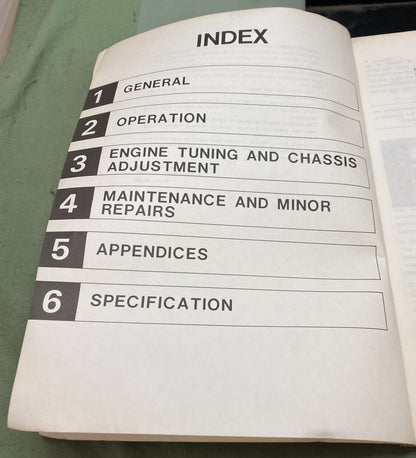 Genuine Yamaha LIT-12618-00-01 Snowmobile SRX440A Owner's Service Manual 1976