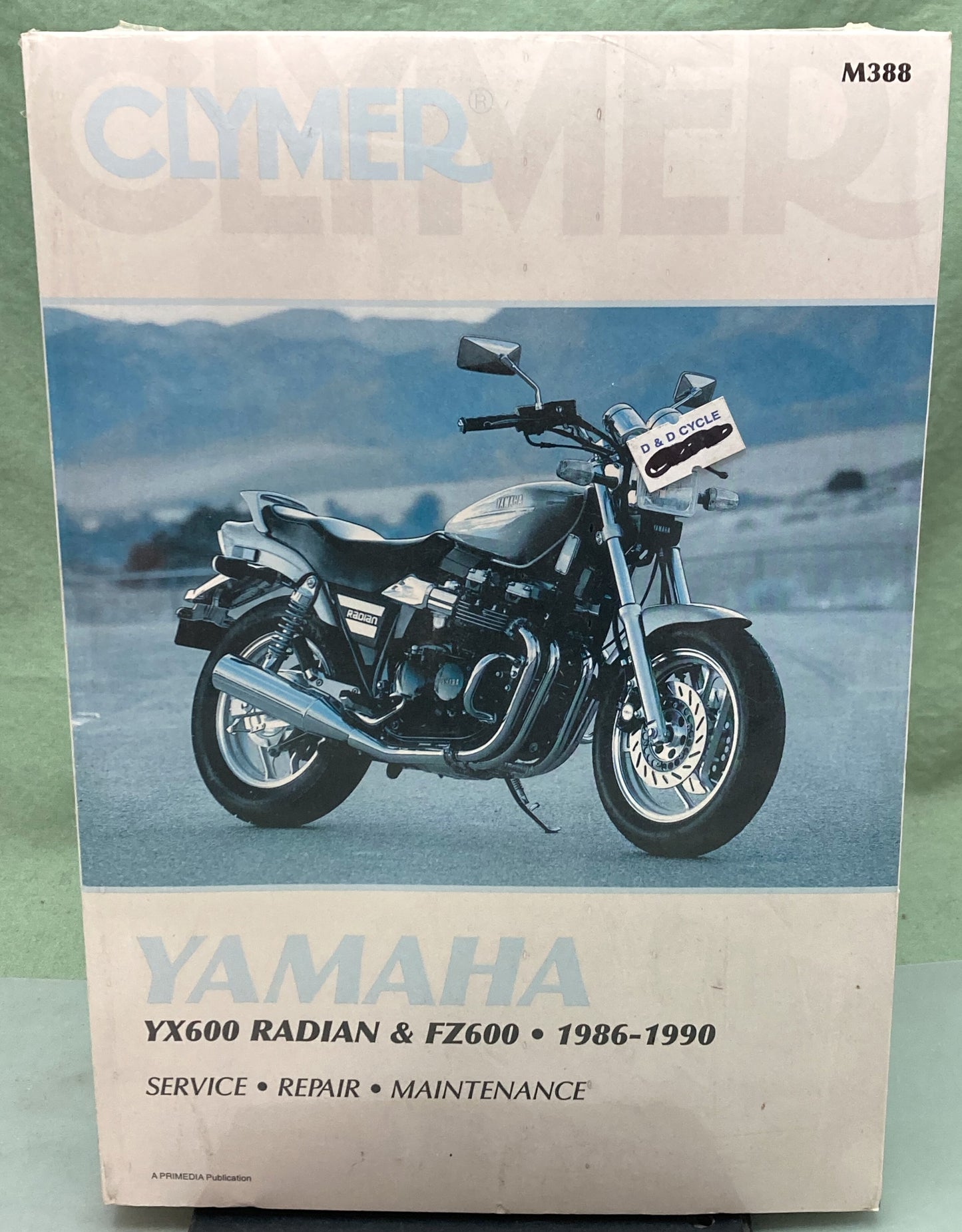 New Genuine Clymer M388 Yamaha YX600 Radian, FZ600 Service Manual 1986-1990