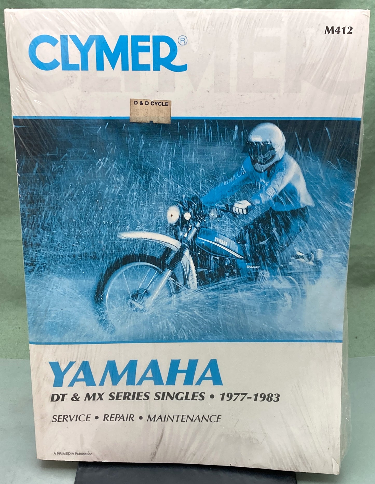 New Genuine Clymer M412 Yamaha DT and MX Series Singles Service Manual 1977-1983
