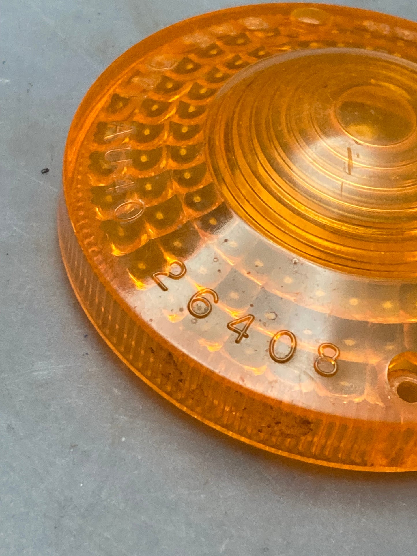 Genuine Imasen 26408 Amber Turn Signal Lens