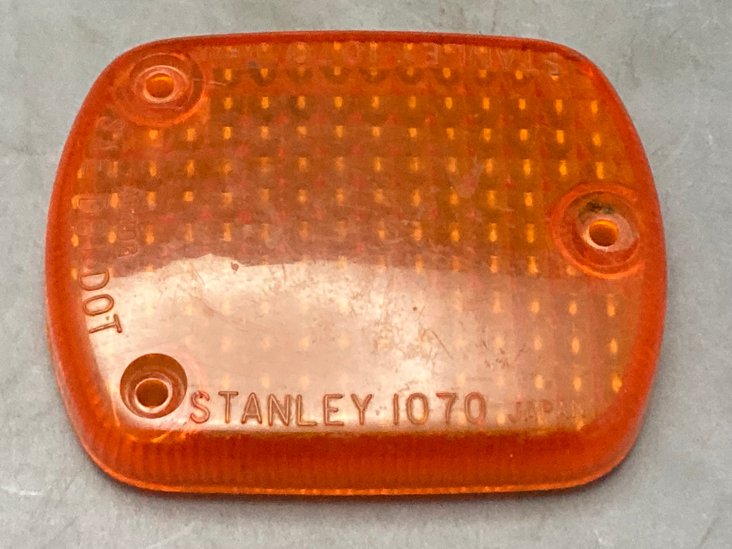 Genuine Stanley 1070 Amber Turn Signal Lens