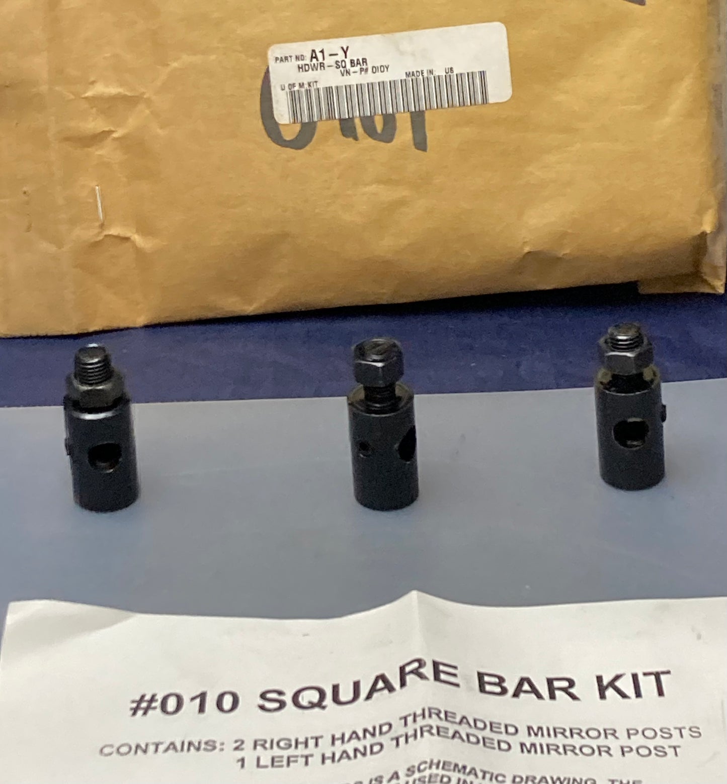 New Replaces Slipstreamer A1-Y #010 Square Bar Kit