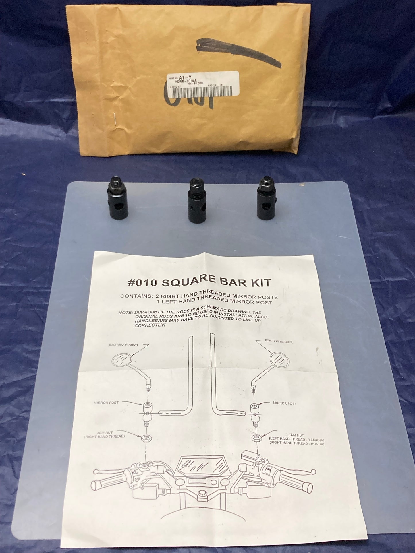 New Replaces Slipstreamer A1-Y #010 Square Bar Kit