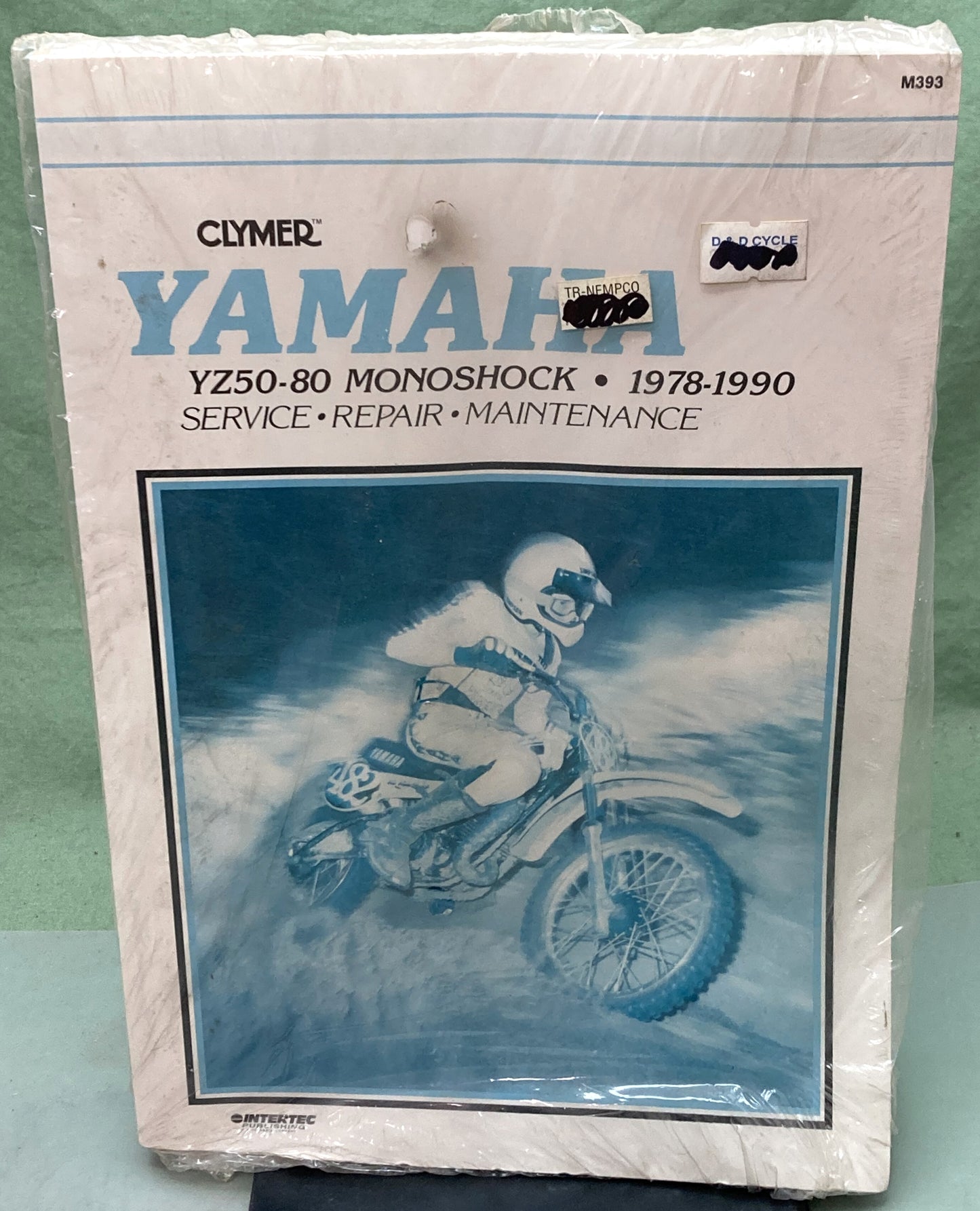 New Genuine Clymer M393 Yamaha YZ50-80 Monoshock Service Manual '78-'90