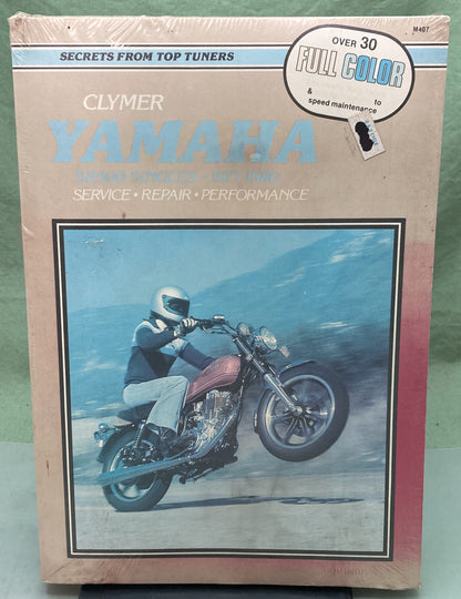 New Genuine Clymer M407 Yamaha SR500 Singles Service Manual '77-'80