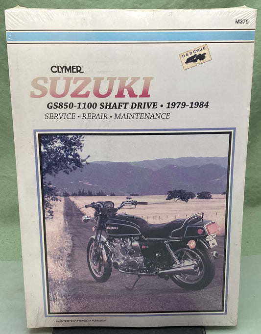 New Genuine Clymer M376 Suzuki GS850-1100 Shaft Drive Service Manual '79-'84