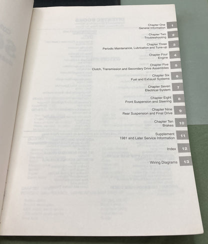 Genuine Clymer M376 Suzuki GS850-1100 Shaft Drive Service Manual '79-'84