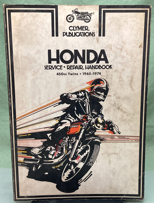 Genuine Clymer M333 Honda 450cc Twins Service Manual '65-'74