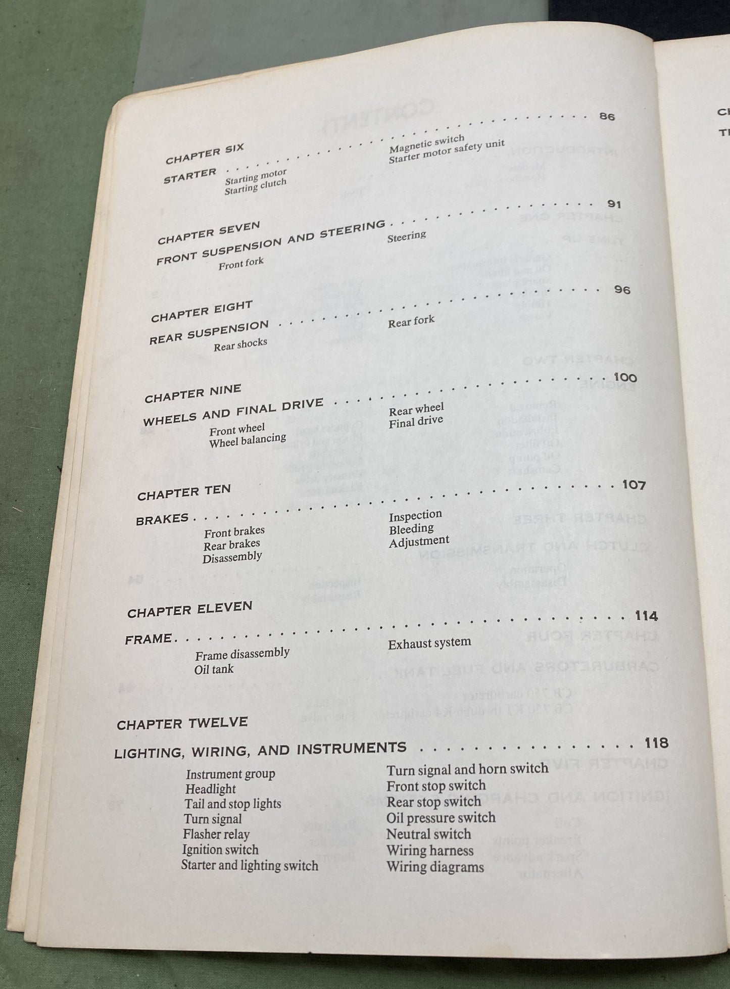 Genuine Clymer M341 Honda 750cc Twins Service Manual '69-'74