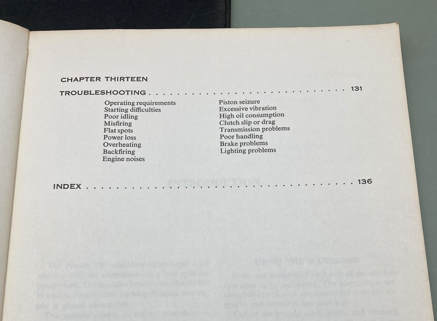 Genuine Clymer M341 Honda 750cc Twins Service Manual '69-'74