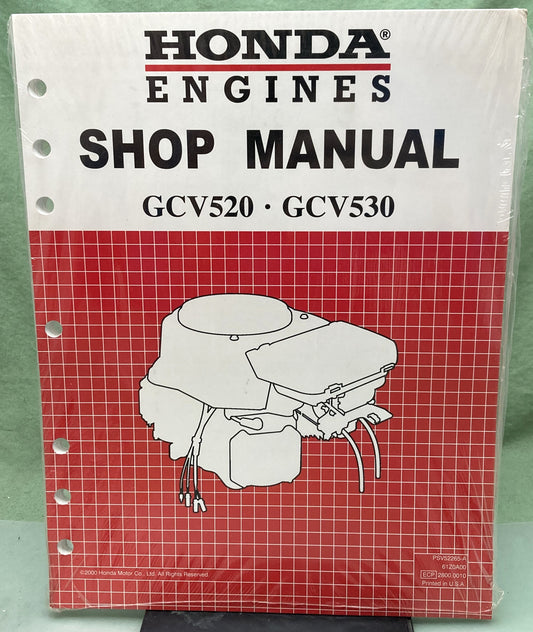 New Genuine Honda 61Z0A00 GCV520, GCV530 Service Manual 2000