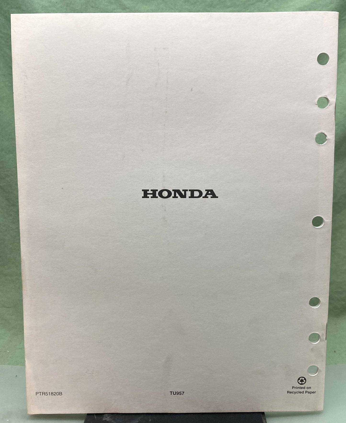 Genuine Honda PTR51820B Water Pump Selection Manual Power Equipment Guide