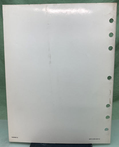 Genuine Honda S5038 Scooter Warranty Flat Rate Manual 1990