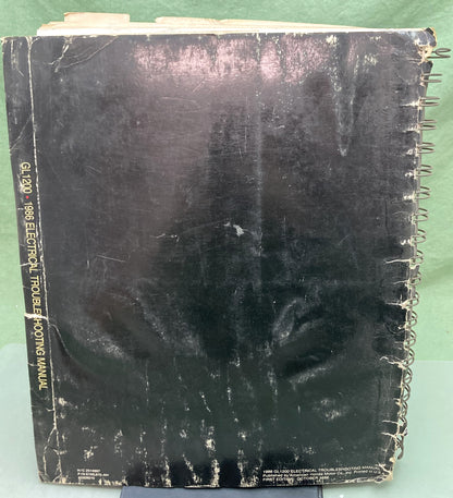 Genuine Honda 61ML870-AH GL1200 Electrical Troubleshooting Manual 1986