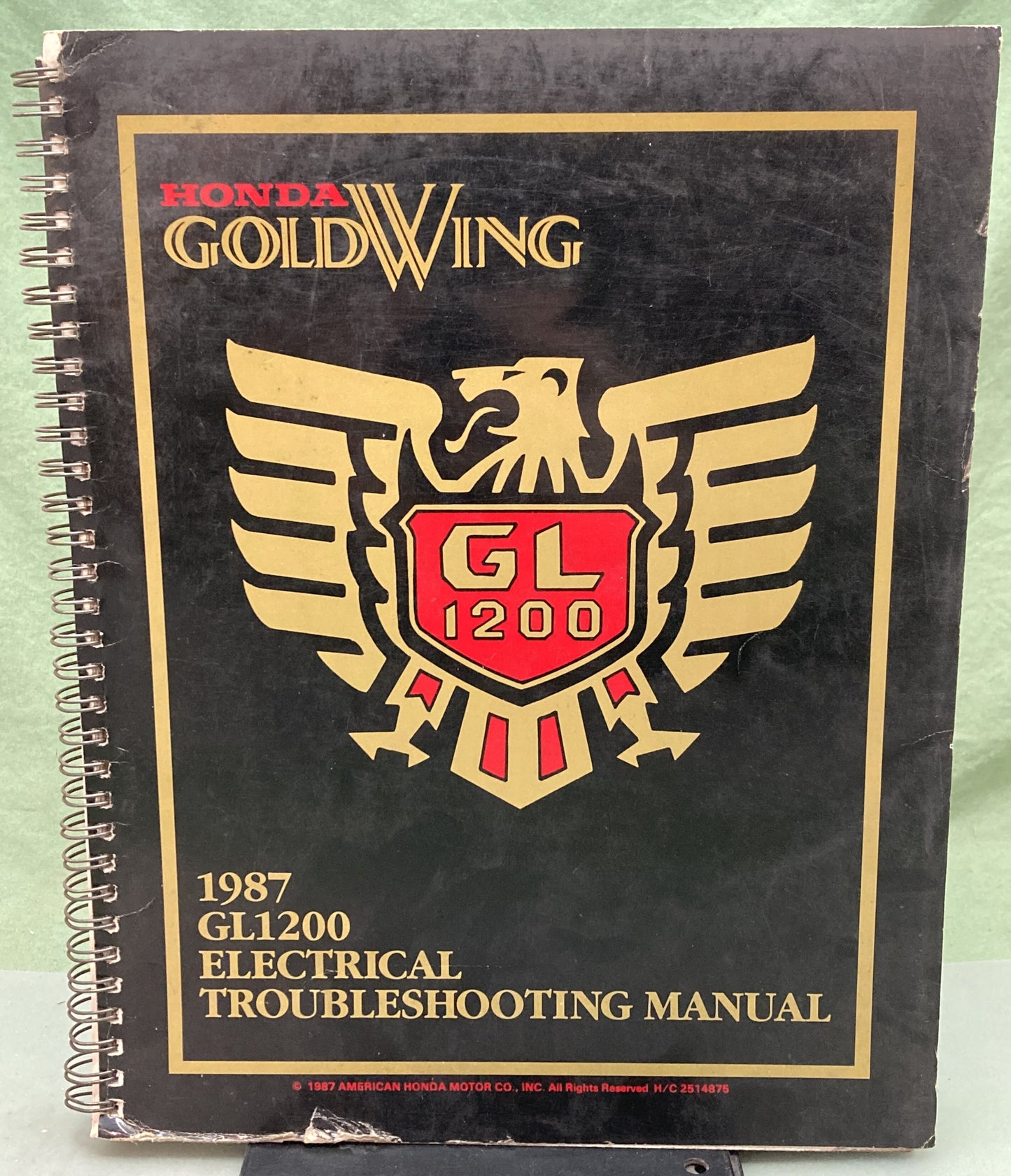 Genuine Honda 61ML970-AH GL1200 Electrical Troubleshooting Manual 1987