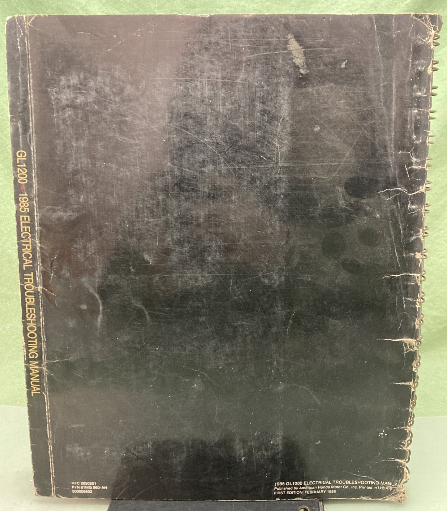 Genuine Honda 61MG960-AH GL1200 Electrical Troubleshooting Manual 1985