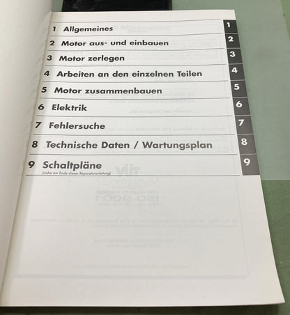 Genuine KTM 320527 125/200 Engine Repair Manual 1998