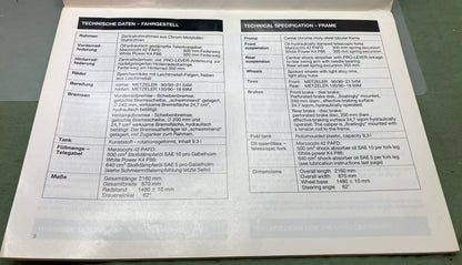 Genuine KTM 20116985 500 MC/MXC Owner's Repair Manual 1985