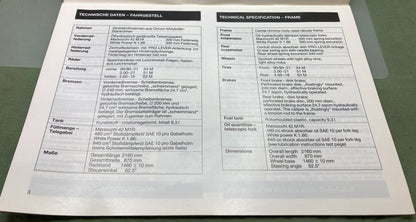 Genuine KTM 201181285 125MX, 125MXC, 125GS Owner's Repair Manual 1986