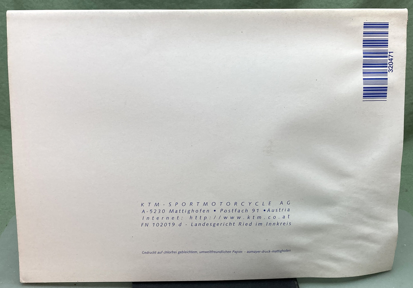 Gen. KTM 3204711098 640 LC4 Super Moto, 620 LC4 Competion Spare Parts Manual '99