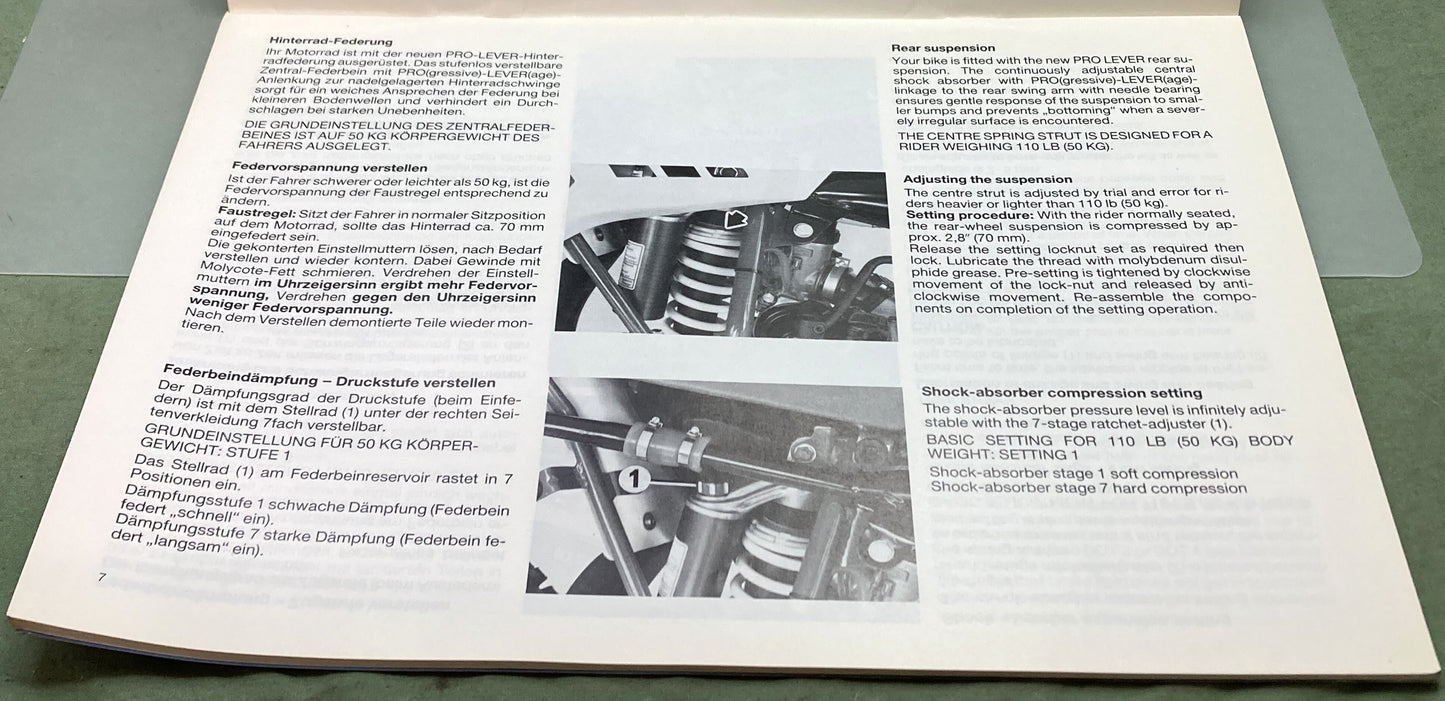 Genuine KTM 20115985 80MX Pro-Mini Owner's Repair Manual