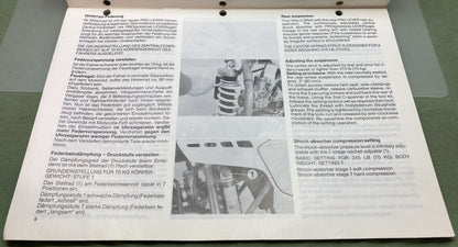 Genuine KTM 20114285 240/250/300/350cc MX/MXC/GSXC/GS Owner's Repair Manual 1985